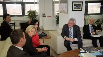 İsveçli Belediyecilerden Tanık'a Ziyaret