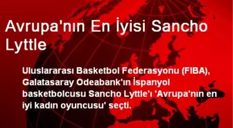 Avrupa'nın En İyisi Sancho Lyttle