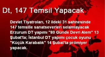 Dt, 147 Temsil Yapacak