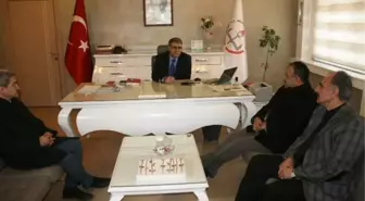 Rektör Yılmaz'dan Müdür Aydın'a Ziyaret