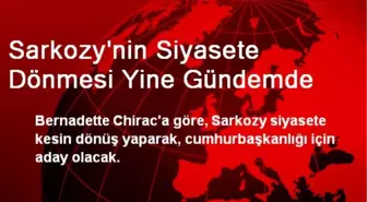 Sarkozy'nin Siyasete Dönmesi Yine Gündemde