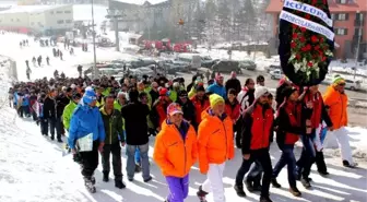 Palandöken'de Kayakçılar Ücret Talebini Protesto Etti