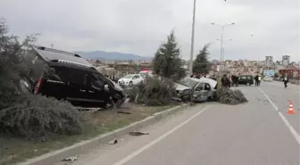 Samsun'da Trafik Kazası: 7 Yaralı