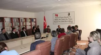 Gıda, Tarım ve Hayvancılık İl Müdürlüğü'nde 'Sigarasız Yaşam' Konulu Toplantı