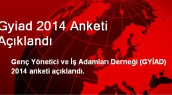 Gyiad 2014 Anketi Açıklandı