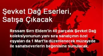 Şevket Dağ Eserleri, Satışa Çıkacak