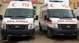 Adıyaman 112'ye 5 Yeni Ambulans