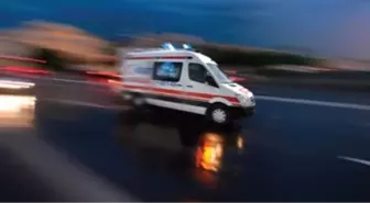 Kazaya Giden Ambulans Takla Attı