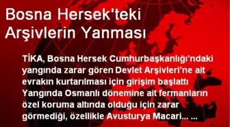 Bosna Hersek'teki Arşivlerin Yanması