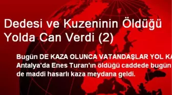 Dedesi ve Kuzeninin Öldüğü Yolda Can Verdi (2)