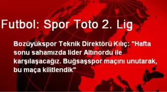 Futbol: Spor Toto 2. Lig