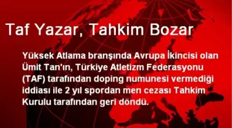 Taf Yazar, Tahkim Bozar