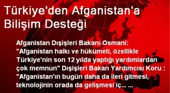 Türkiye'den Afganistan'a Bilişim Desteği