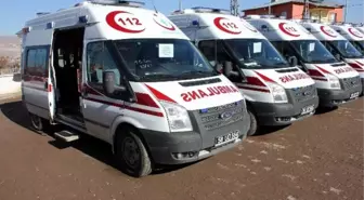 Sivas'a 6 Yeni Ambulans Takviyesi