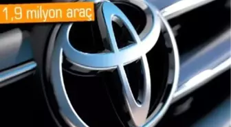 Yazılım Hatası Olan Toyota Otomobiller Geri Çağrıldı