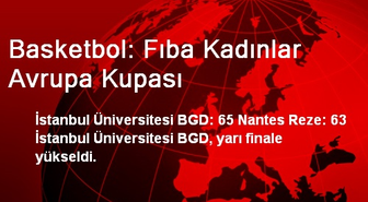 Basketbol: Fıba Kadınlar Avrupa Kupası