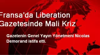 Fransa'da Liberation Gazetesinde Mali Kriz