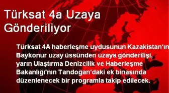 Türksat 4a Uzaya Gönderiliyor