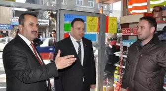 Saadet Partisinden Eski Sanayi Esnafına Ziyaret