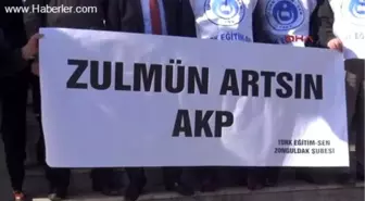 Zonguldak'ta Milli Eğitim Temel Kanunu'nda Değişiklik Tasarısına Tepki