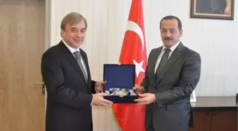 Emniyet Müdürü Durmaz'ın Veda Ziyareti