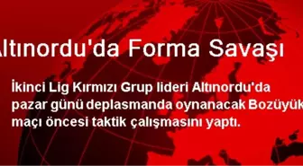 Altınordu'da Forma Savaşı