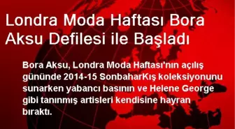 Londra Moda Haftası Bora Aksu Defilesi ile Başladı