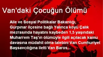 Van'daki Çocuğun Ölümü