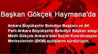 Başkan Gökçek Haymana'da