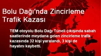 Bolu Dağı'nda Zincirleme Trafik Kazası