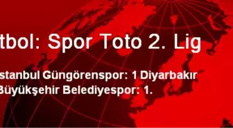 Futbol: Spor Toto 2. Lig