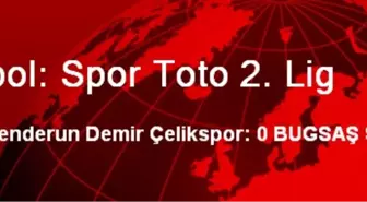 Futbol: Spor Toto 2. Lig