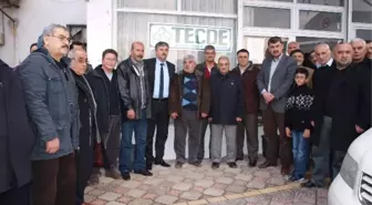 Hulisi Porgalı, Tecde Esnafını Ziyaret Etti