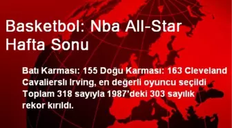 Basketbol: Nba All-Star Hafta Sonu