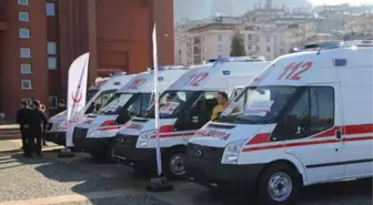 Şırnak'a Yeni Ambulanslar Hizmete Girdi