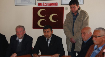 MHP Eşme Yönetimi, İstifa Etti