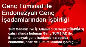 Genç Tümsiad ile Endonezyalı Genç İşadamlarından İşbirliği