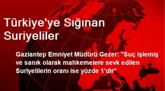 Türkiye'ye Sığınan Suriyeliler