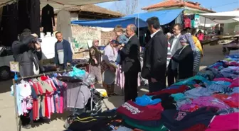 Başkan Aşkın Gökçeörende Semt Pazarını Gezdi