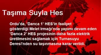 Taşıma Suyla Hes