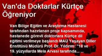 Van'da Doktarlar Kürtçe Öğreniyor