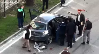 Antalya'da Zincirleme Kaza Trafiği Kilitledi