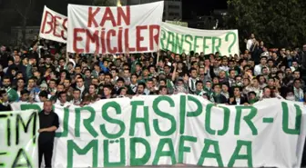 Bursaspor Taraftarından TFF Protestosu