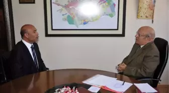 Emniyet Müdürü Şahne'den Başkan Uğurlu'ya Ziyaret