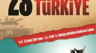 Malatya Belediyesi'nden '28 Şubat' Paneli