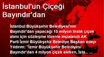 İstanbul'un Çiçeği Bayındır'dan