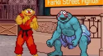 Susam Sokağı Karakterleri Street Fighter Dövüşçüsü Olsaydı...