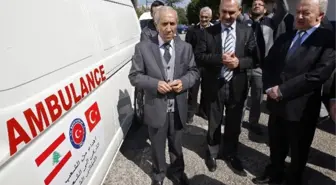 Türkiye'den Lübnan'a Ambulans Desteği