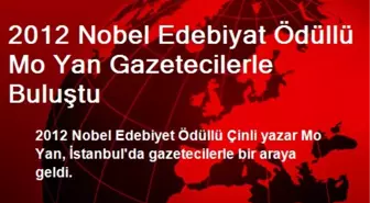 2012 Nobel Edebiyat Ödüllü Mo Yan Gazetecilerle Buluştu