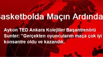 Basketbolda Maçın Ardından